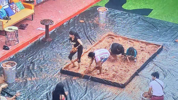 సరదాగా ముచ్చట్లలో ఇంటిసభ్యులు