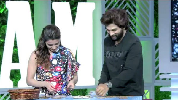 Allu Arjun In Samantha Akkineni Sam jam Show