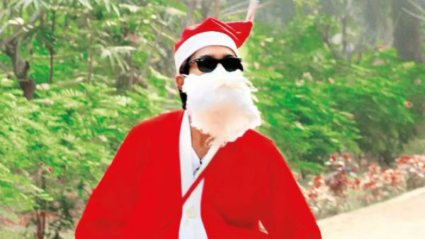 సాంటా క్లాజ్‌గా అభిజిత్