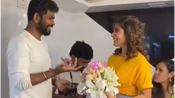 సమంతతో విఘ్నేష్ శివన్ షూట్