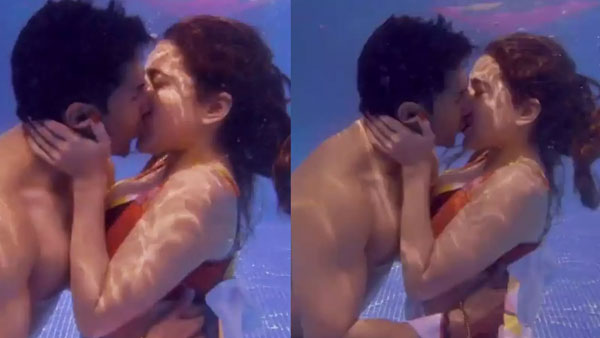 సారా ఆలీ ఖాన్‌తో ముద్దు సీన్లు