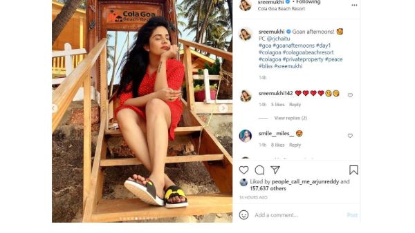  ఆ ఫొటోలు వదిలి షాకిచ్చిన యాంకర్