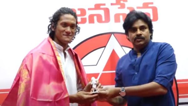 పహిల్వాన్ లకు పవన్ సన్మానం