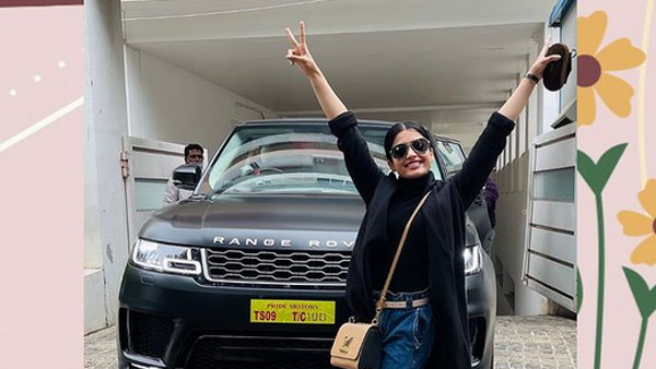 ట్రెండీ కారును కొనుగోలు చేసిన కన్నడ భామ