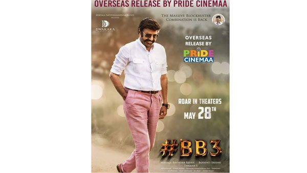 Boyapati - Balakrishna Movie Overseas Rights Bagged Pride Cinemaa Boyapati - Balakrishna Movie Overseas Rights Bagged Pride Cinemaa
