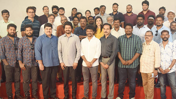 Thalapathy 65 Pooja ceremony pics goes viral