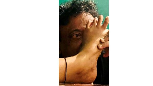 ఈసారి అమ్మాయి పాదంతో..