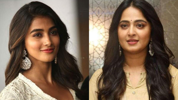 3- అనుష్కశెట్టి 4- పూజా హెగ్డే