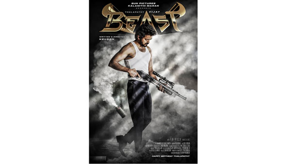 Thalapahy 65 is titled BEAST and first look is ravishing