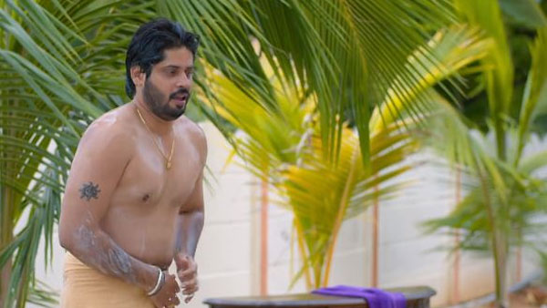 బయటే స్నానం చేసిన రామ