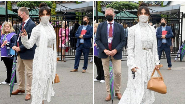 ముసుగేసుకొన్నట్టు ప్రియాంక చోప్రా