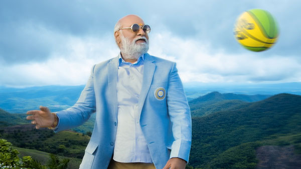 నటుడిగా మొదటిసారి