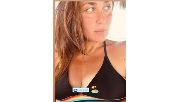 బ్రాతో దిగిన ఫొటోతో రచ్చ చేస్తున్న కరీనా