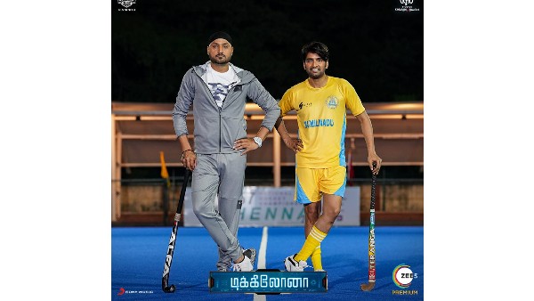  Cricketer harbhajan singh in Santhanams Dikkiloona movie