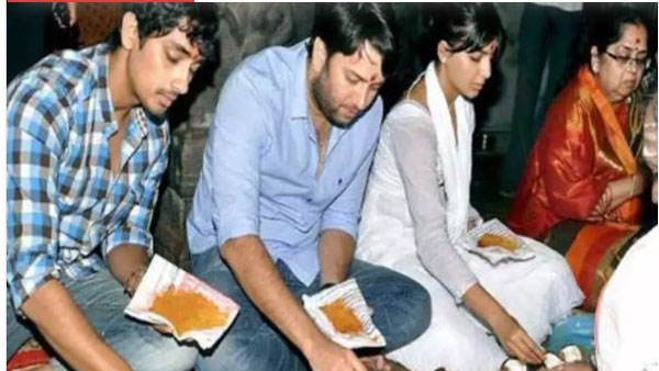 గతంలో సిద్ధార్థతో కలిసి సమంత పూజలు