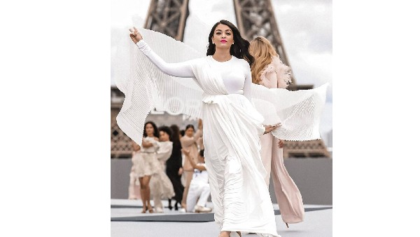 శ్వేతవర్ణం దుస్తుల్లో మెరిసిన ఐశ్వర్య