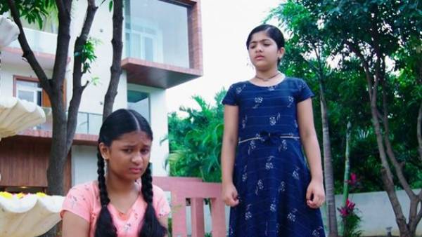  తండ్రి గురించి శౌర్య, హిమ బాధపడుతూ