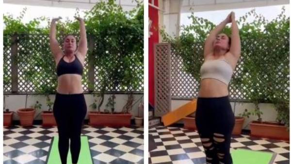 హాట్ వర్కౌట్లతో రెచ్చిపోయిన భామ