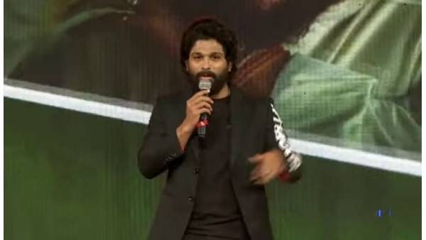 Allu Arjun lovely speech at Pushpa MASSive Success Party