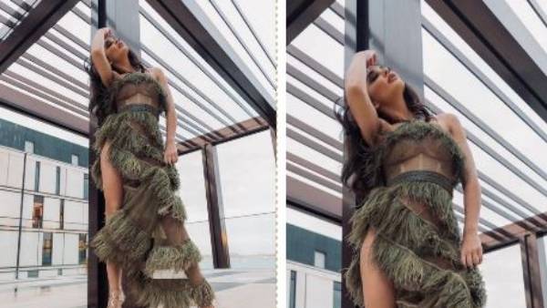 ఉల్లిపొర లాంటి డ్రెస్‌తో రచ్చ