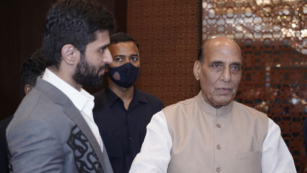 డిఫెన్స్ మినిస్టర్ తో..