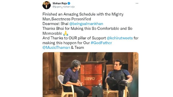 Salman Khan Completes Major Schedule for God Father