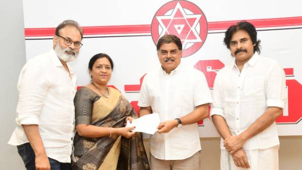 pawan kalyan family members donates 35 lakhs in support of farmers families pawan kalyan family members donates 35 lakhs in support of farmers families