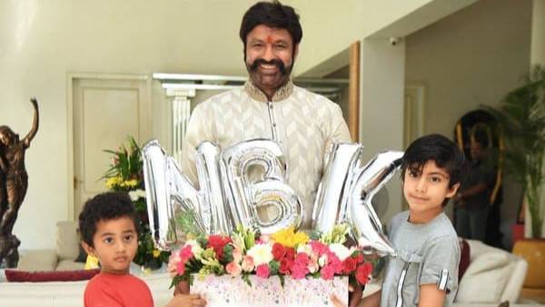 nandamuri balakrishna special birthday photo with his grand sons nandamuri balakrishna special birthday photo with his grand sons