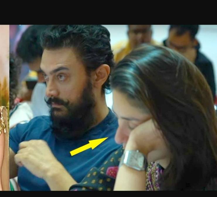 Kareena kapoor sleeping in Laal Singh Chaddha special show photo viral Kareena kapoor sleeping in Laal Singh Chaddha special show photo viral