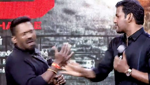 మైక్ లాగేసుకుని..