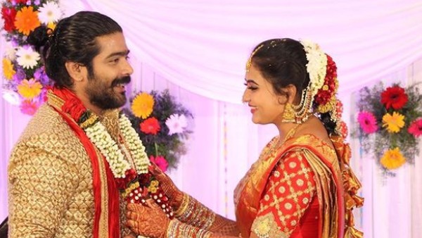 తన భార్య కళ్లు గెస్​ చేయాలని..