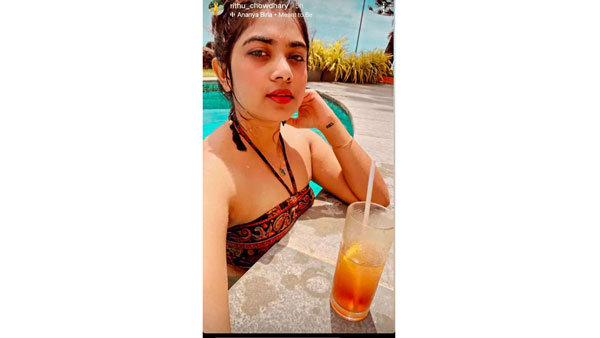 అందాలను ఆరబోస్తోన్న భామ