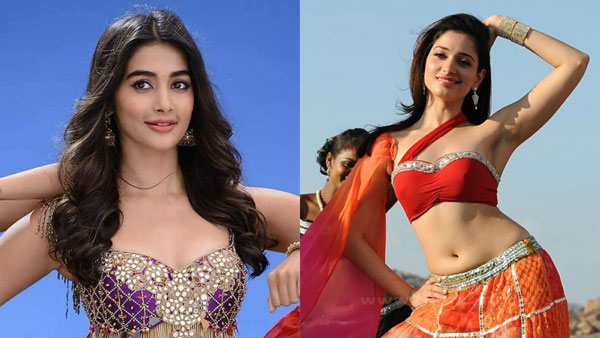 పూజా హెగ్డే, తమన్నా