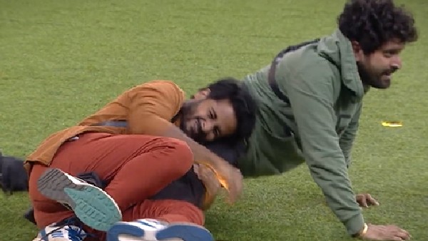 కాళ్ళు లాగుతున్నాడు