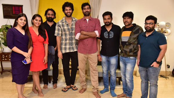 Vijay Deverakonda wishes great success for Masooda team 