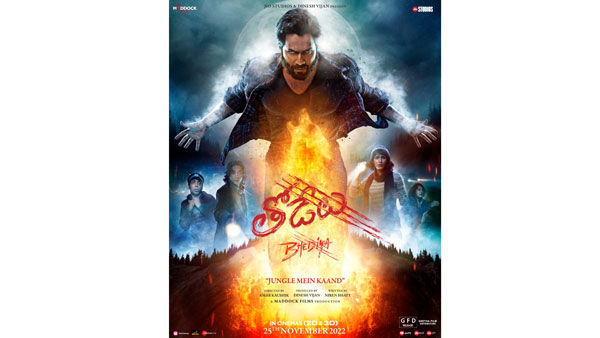 Bollywood actor Varun Dhawans Bhediya film is releasing in Telugu under Geetha Film Distribution