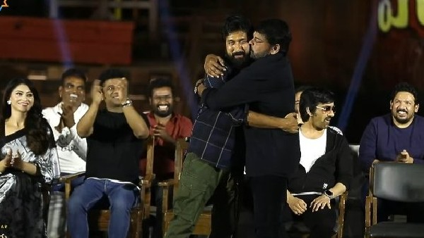 బాబీకి ముద్దులు పెట్టిన చిరంజీవి