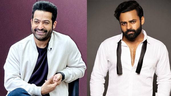 Jr ntr releasing sai daram tej upcoming movie first look teaser Jr ntr releasing sai daram tej upcoming movie first look teaser