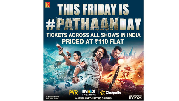 Pathaan Movie Team Decreases Ticket Rates for Next Friday Shows Across All India
