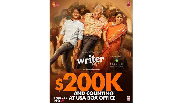 ఓవర్సీస్‌లో దుమ్మురేపుతున్న రైటర్