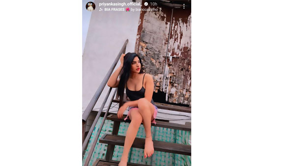 బ్రాలో ప్రియాంక అరాచకం