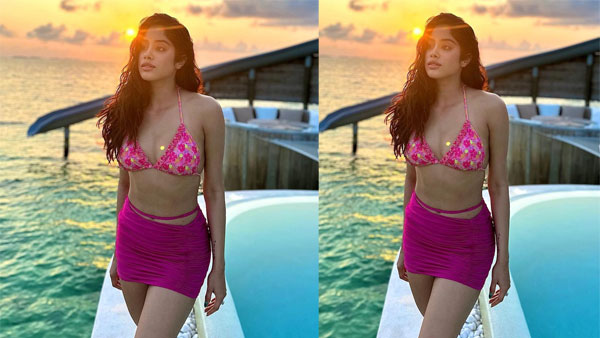 పింక్ కలర్ బికినీలో న్యూ లుక్