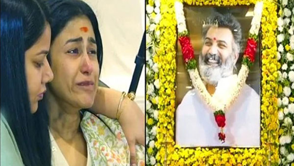 భార్య షాక్.. కూతురు బాధగానే