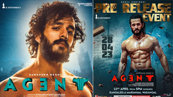 Akhil Akkineni Agent Movie Pre Release Event on April 23rd Akhil Akkineni Agent Movie Pre Release Event on April 23rd