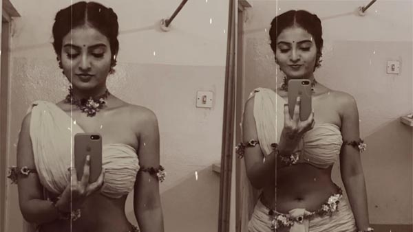 Ananya Nagalla Stunning Looks In Latest Shaakuntalam Costume Video