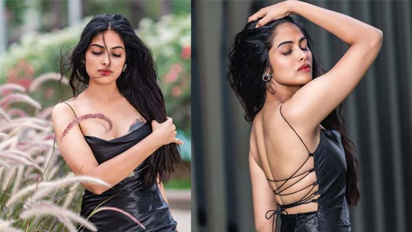 Bigg Boss Divi Vadthya Ravishing Looks In Latest Black Sleeveless Dress