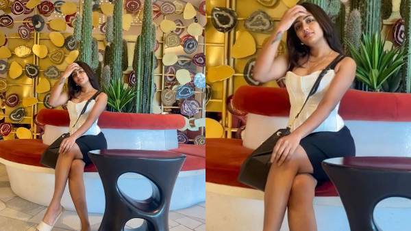  Actress Eesha Rebba Looks Fabulous in Short Dress