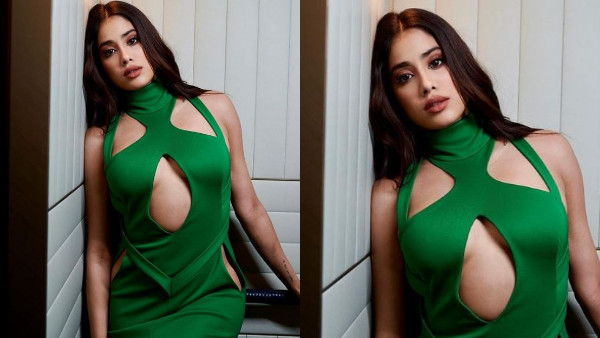 NTR30 Actress Janhvi Kapoor Latest Fabulous Photos Viral