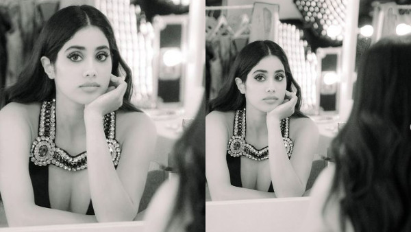 Jr NTR Heroine Janhvi Kapoor Looks Fabulous in Latest Photos