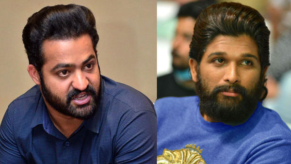 Jr ntr and allu arjun special bonding in social media tweets viral Jr ntr and allu arjun special bonding in social media tweets viral